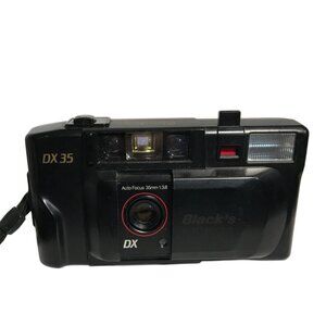 Blacks DX 35 Auto Focus 35mm Film Camera With Strap PARTS ONLY